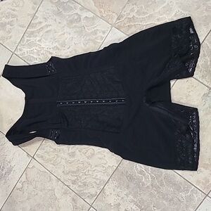 Elegant Black Women's Shapewear Bodysuit